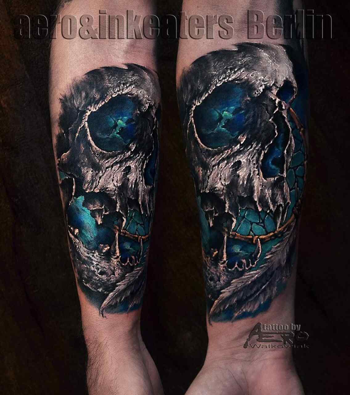 Tatöwierte Hand - Berlin tattoo studio
